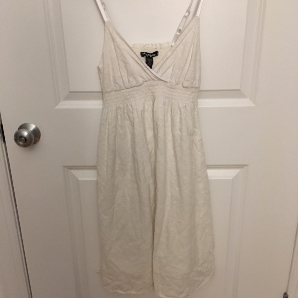 White Flower Dress
